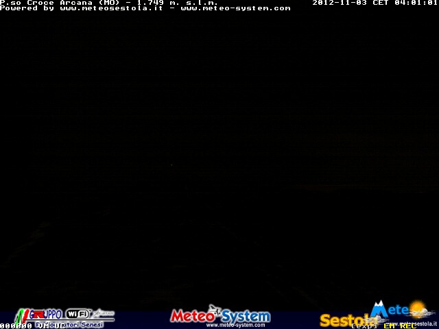webcam croce arcana