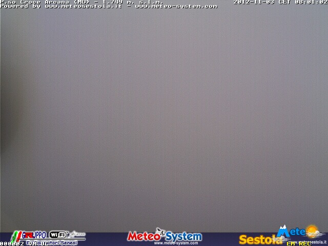 webcam croce arcana