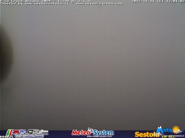 webcam croce arcana