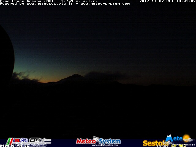 webcam croce arcana