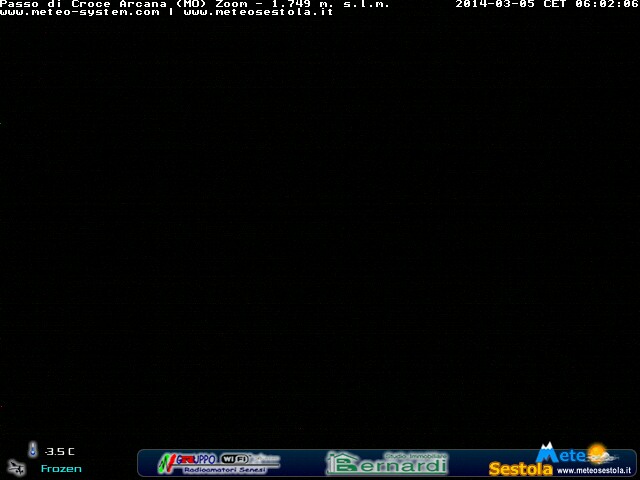 webcam croce arcana zoom
