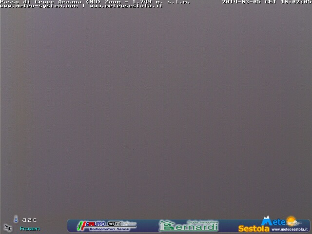 webcam croce arcana zoom
