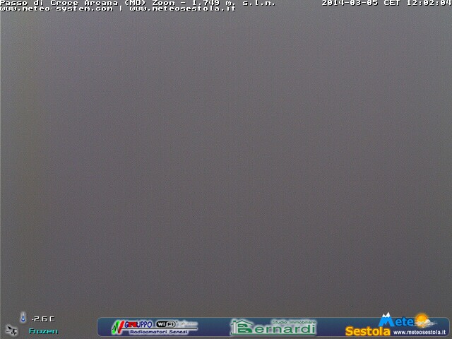 webcam croce arcana zoom