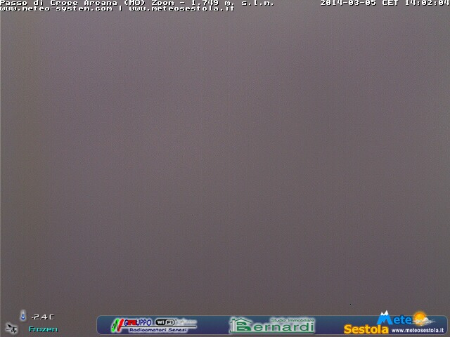 webcam croce arcana zoom