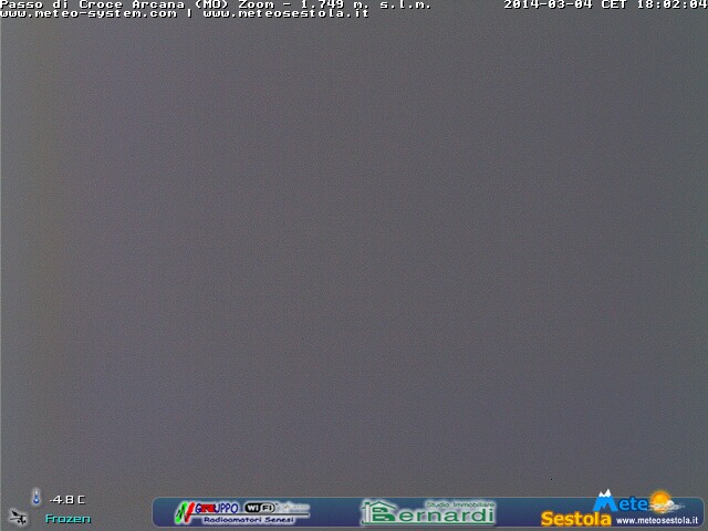 webcam croce arcana zoom