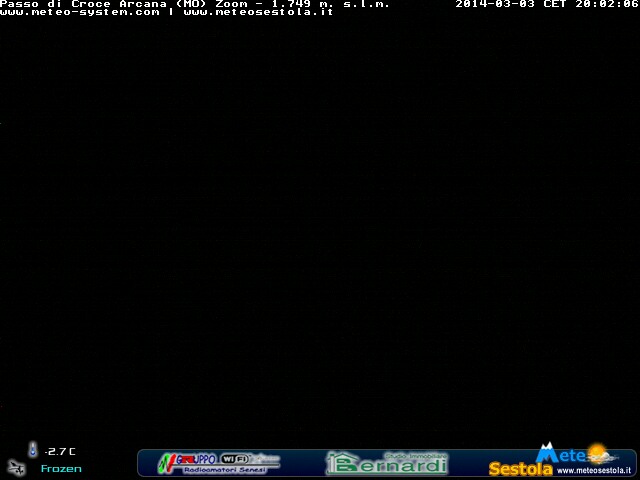 webcam croce arcana zoom