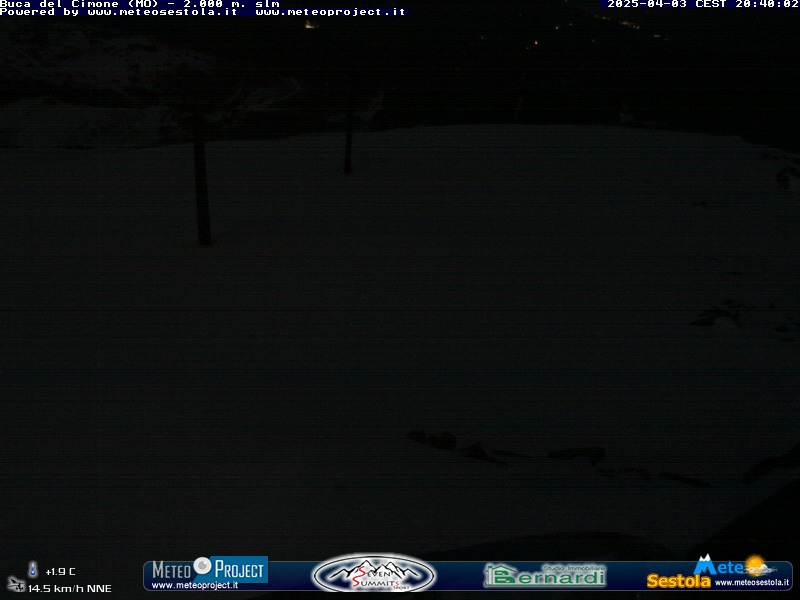 Preview delle webcam di Monte Cimone (MO)