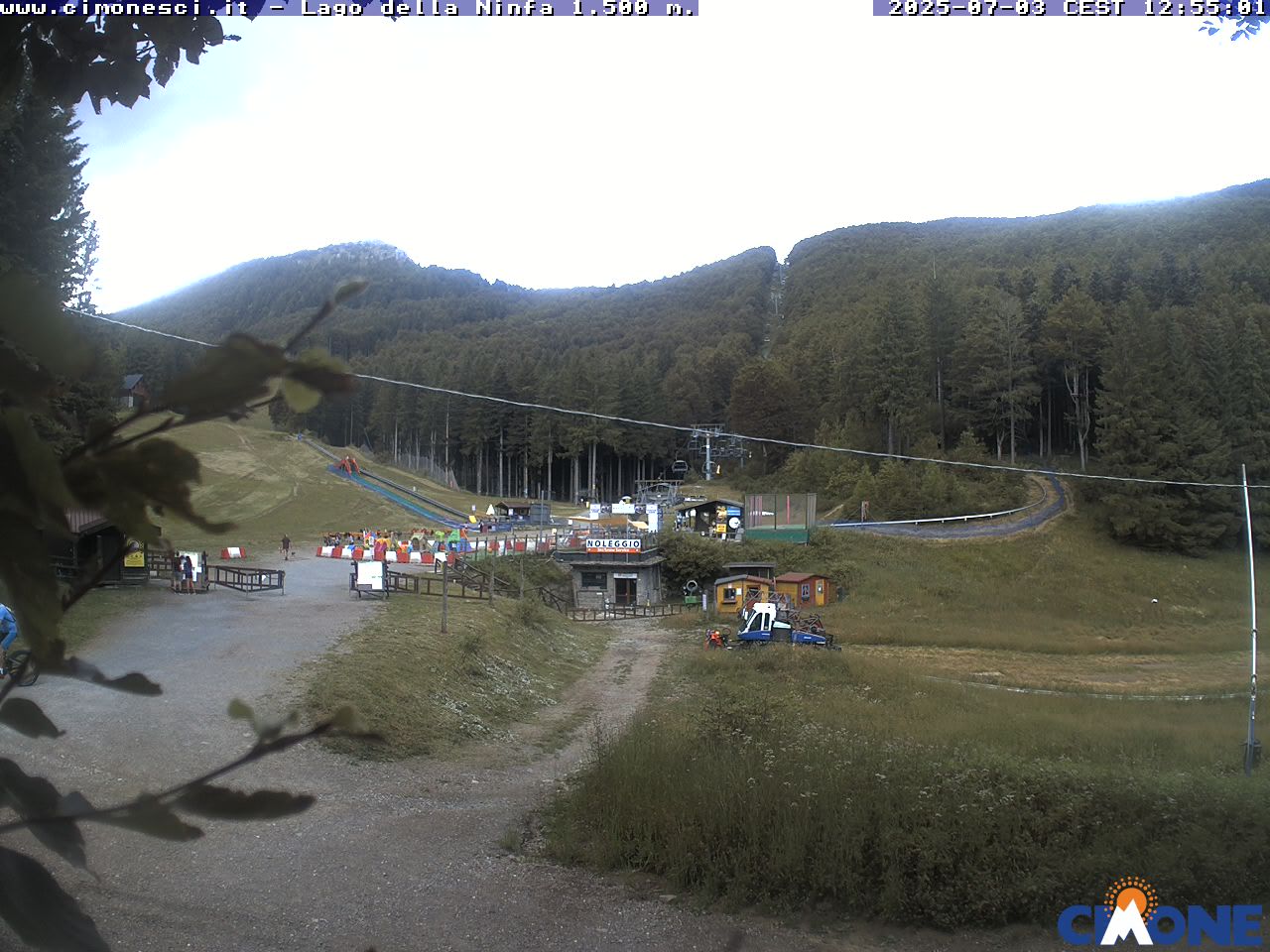 webcam Lago della Ninfa