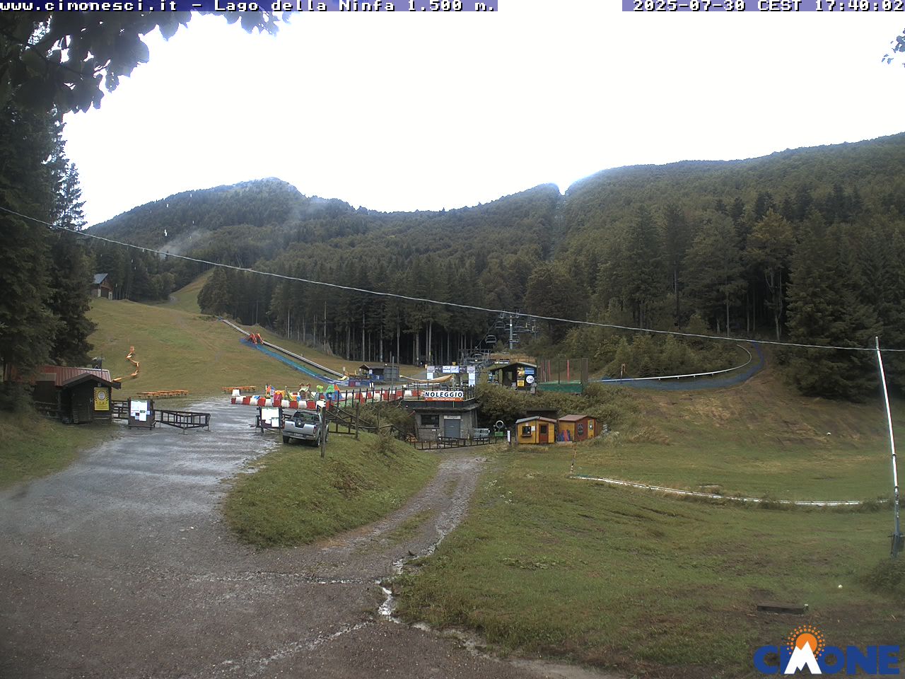 webcam Lago della Ninfa