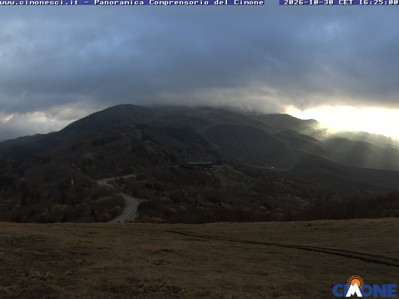 Panorama sul Monte Cimone